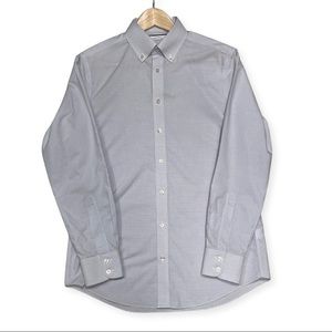 Charles Tyrwhitt Men’s Small Plaid Dress Shirt - 15.5 / 34 in